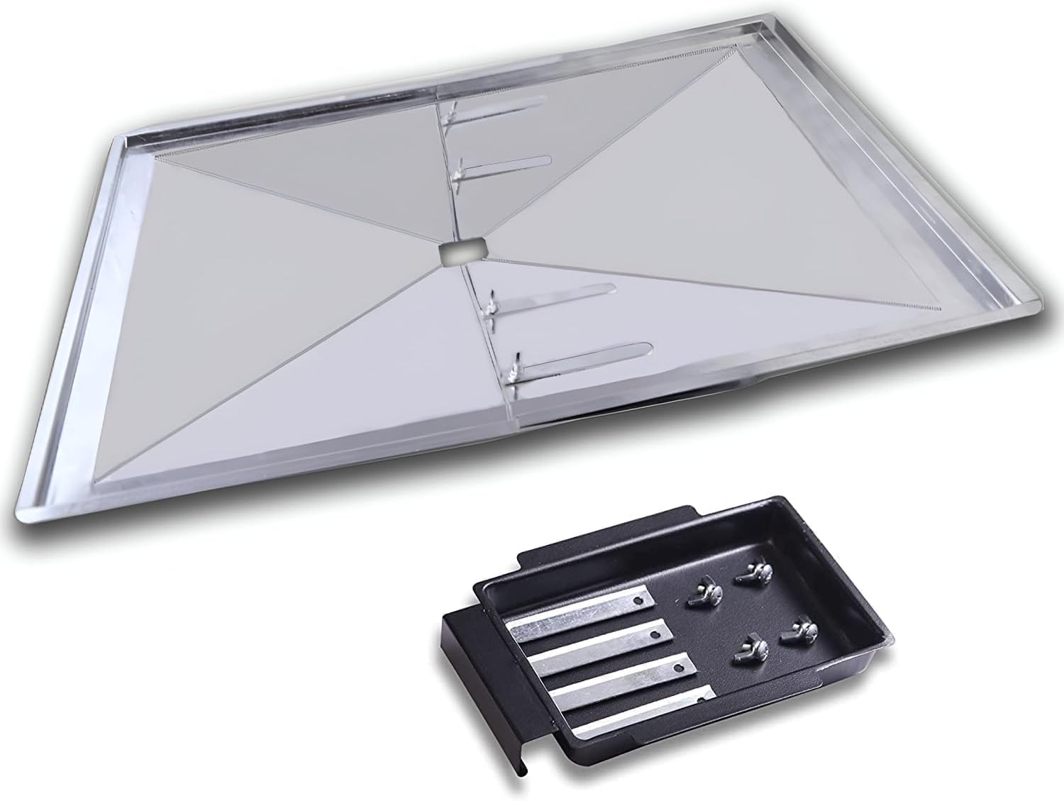 Replacement Grease Tray Set for BBQ Grill Models from Nexgrill Dyna G Nordic BBQ Store