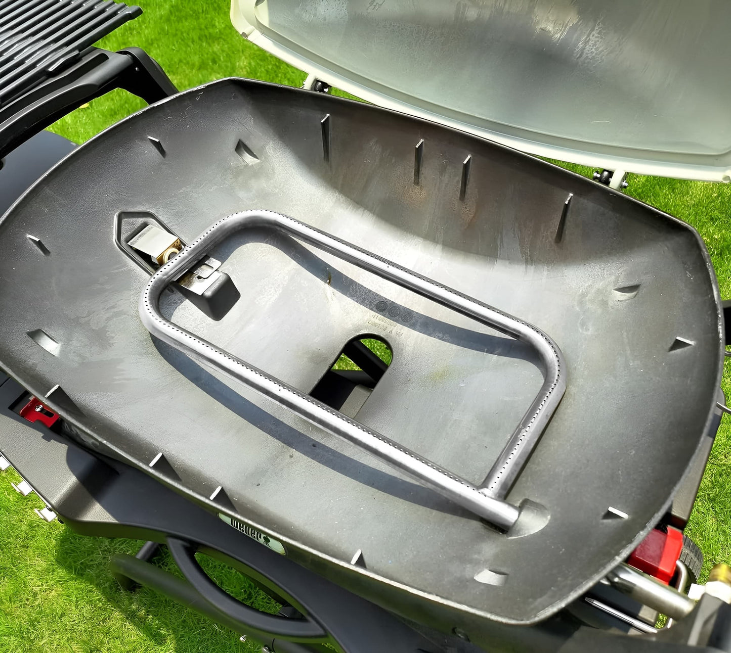 41862/60041 Brænder til Weber Q200/Q220/Q2000/Q2200 Grills, 52 cm, Rustfrit Stål, Weber Q Grill Reservedele