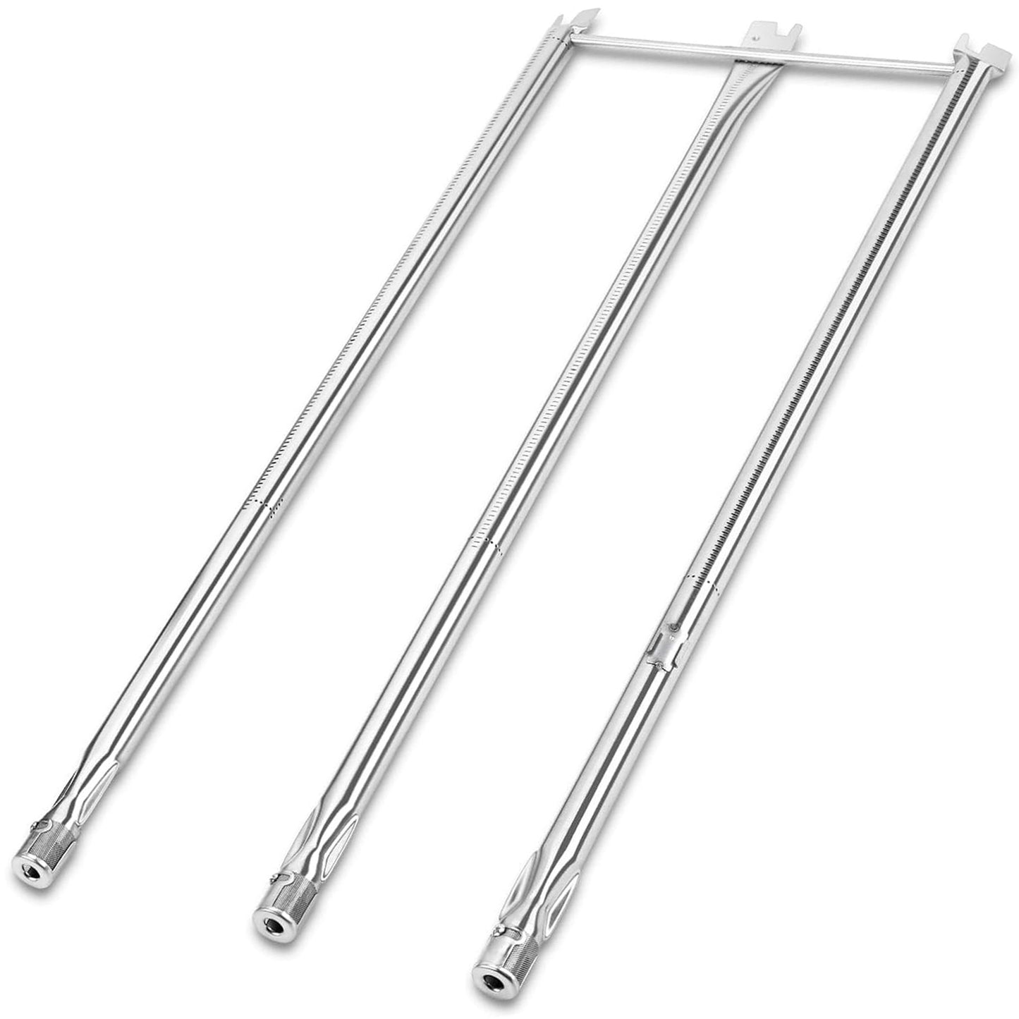 67722 67820 Vervangende branders voor Weber Genesis 300-serie gasbarbecues (met zijbranderbediening) E-310/E-320/EP-320/S-320/CEP-310 en vele andere, roestvrij staal