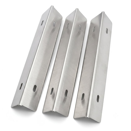 3-pack stainless steel sear plates replacing Napoleon N305-0082 for Freestyle 365, Legend 365 & Rogue 365 gas grills.