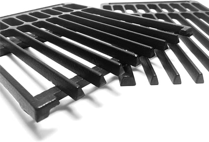 Adjustable Cast Iron Grill Grates – Universal Replacement Grill Grids 15 cm & 20 cm Sets, Extendable Cooking Grates for Landmann, Outback, Cosmo Grill & More