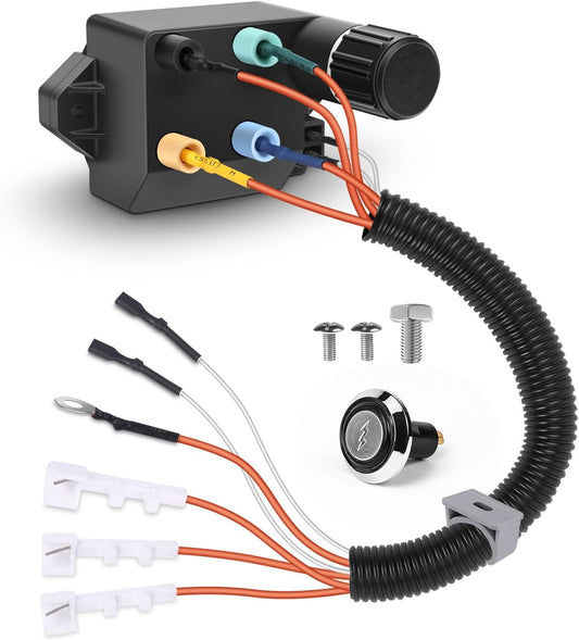 Electronic igniter kit replacing Weber 66354 for Genesis II 310 & 315 series gas grills