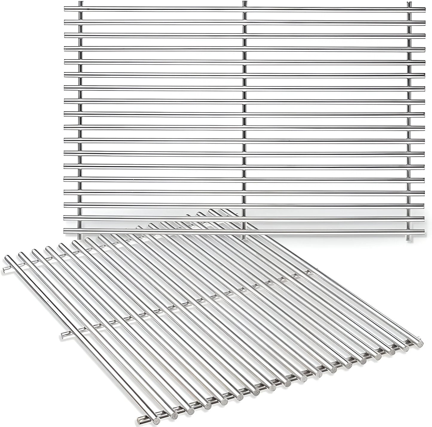 Replacement Grill Grates for Napoleon Prestige 500 & Prestige PRO 500 – SS 304 Stainless Steel, 2-Pack