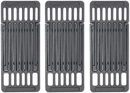 Adjustable Cast Iron Grill Grates – Universal Replacement Grill Grids 15 cm & 20 cm Sets, Extendable Cooking Grates for Landmann, Outback, Cosmo Grill & More