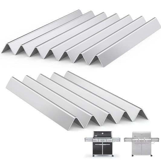 Stainless Steel Flavorizer Bars for Weber Summit 600 Series (E-640/S-640, E-650/S-650, E-660/S-660, E-670/S-670), Replacement for Weber 67670 - 12 Pack