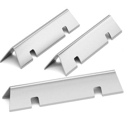 7635 Flavorizer Bars for Weber Spirit 200 & Spirit II 200 Series with Front Control Panel, Spirit E-210, E-220, S-210, S-220, Weber Grill Parts, Stainless Steel