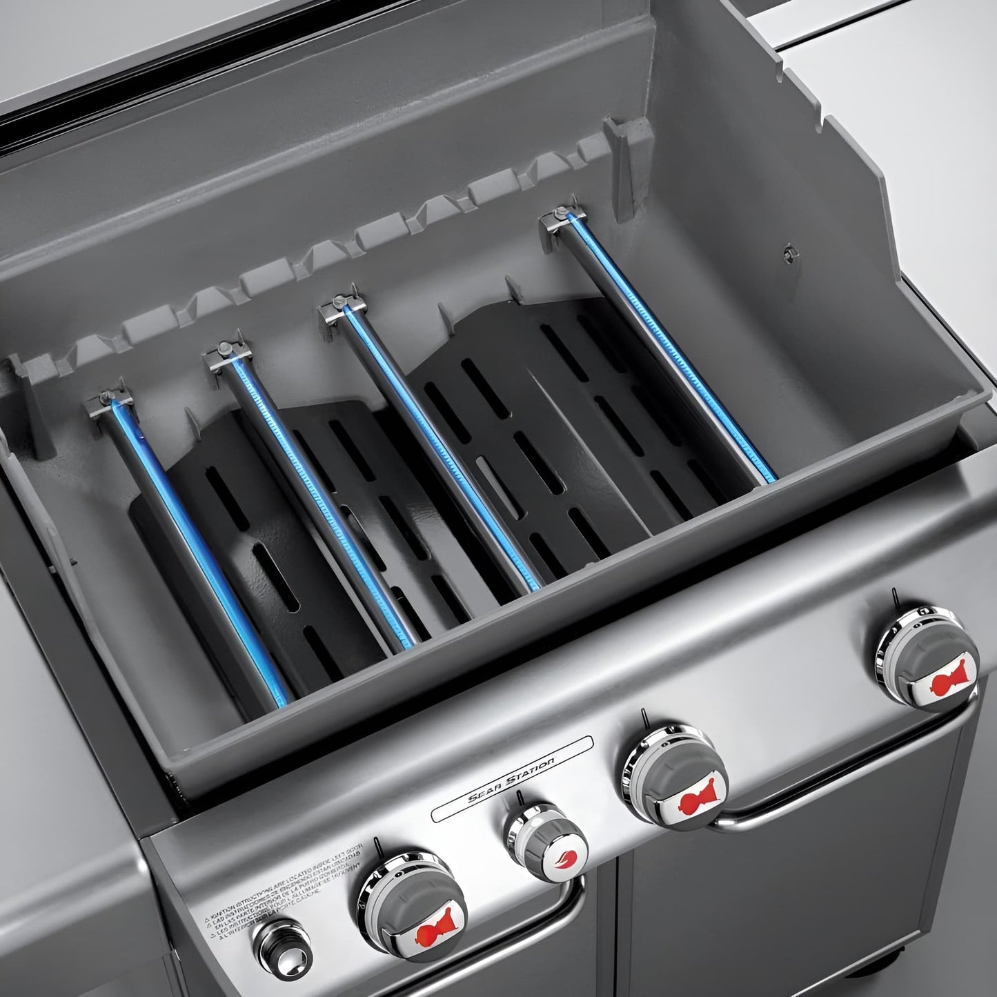 Weber Genesis Grill Reservedeler - 7620 Flavorizer Bars (Brennerbeskyttere) & 7622 Varmereflektor Sett for E-310, E-320, E-330, S-330 (300 Serien, Frontkontroll)
