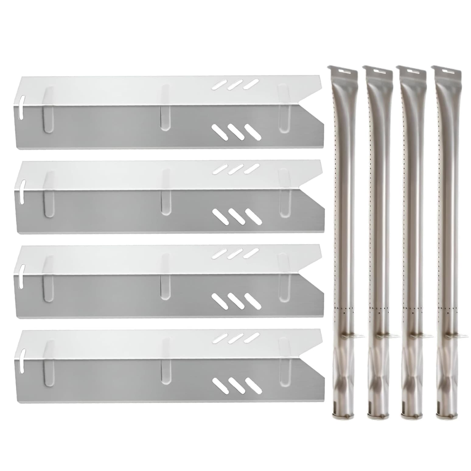 Set of 4 Replacement Heat Plates and Burners for Uniflame Better Home Nordic BBQ Store