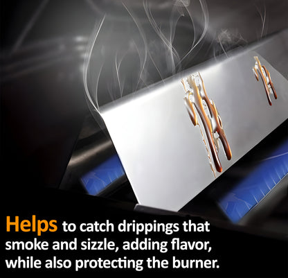 7636 Flavorizer Bars for Weber Spirit 300, Spirit II 300 & Spirit 2 GS4 Grills (E-310, E-320, E-330, S-310, S-320, S-330) (Front-Mounted Burner Controls), Stainless Steel