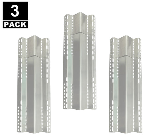 3-pack adjustable stainless steel sear plates 40-47.5 cm for Napoleon LEX Mirage & universal gas grills.