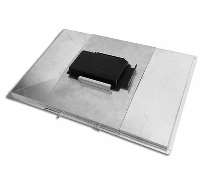 Replacement Grease Tray with Adjustable Length for Grills from Biltema, Lucifer, Napolean, Landmann and more, (51 cm to 61 cm) x 35.5 cm