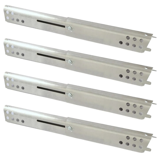 4-pack adjustable stainless steel heat tents 37-51 cm replacing Charbroil G4328M00W1 G3610003W1 4-burner gas grills.
