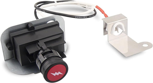 Electronic igniter module kit for Weber Q320 and Q3200 gas grills, fits parts 586002, 57060001, 57067001.