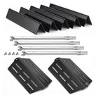 Flavorizer Bars, Burners & Heat Deflectors Set for Weber Genesis 330 Grills (2011–2016) - Fits Genesis S-330, ESP-330, Porcelain Enameled