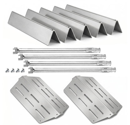 stainless steel Flavorizer bars, burner tubes & heat deflectors kit replacing Weber 7621, 7622 & 62752 for Genesis 300 (330) grills