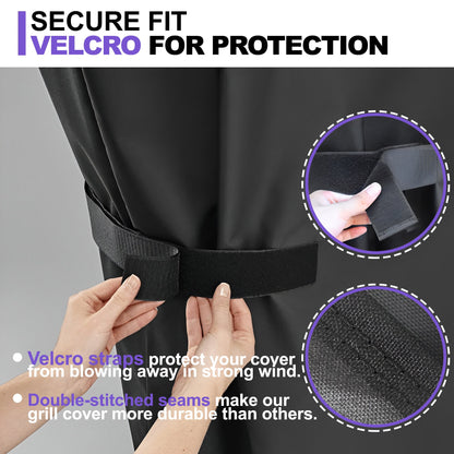Grill Cover for Napoleon Prestige Pro 500 Series – Premium Heavy-Duty Waterproof 600D Oxford – 169 × 68 × 127 cm, Universal-Fit
