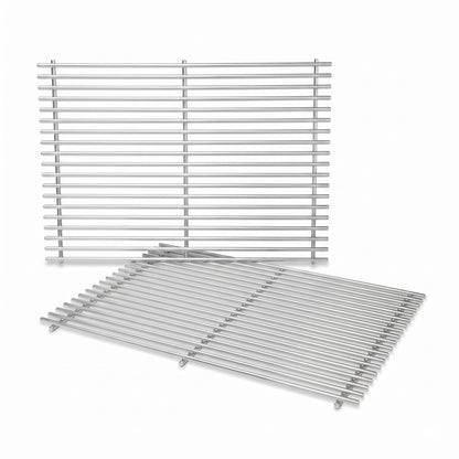 Grill Grates for Napoleon LEX 485, Legend, Mirage & Lifestyle 485 – Stainless Steel, 2-Pack
