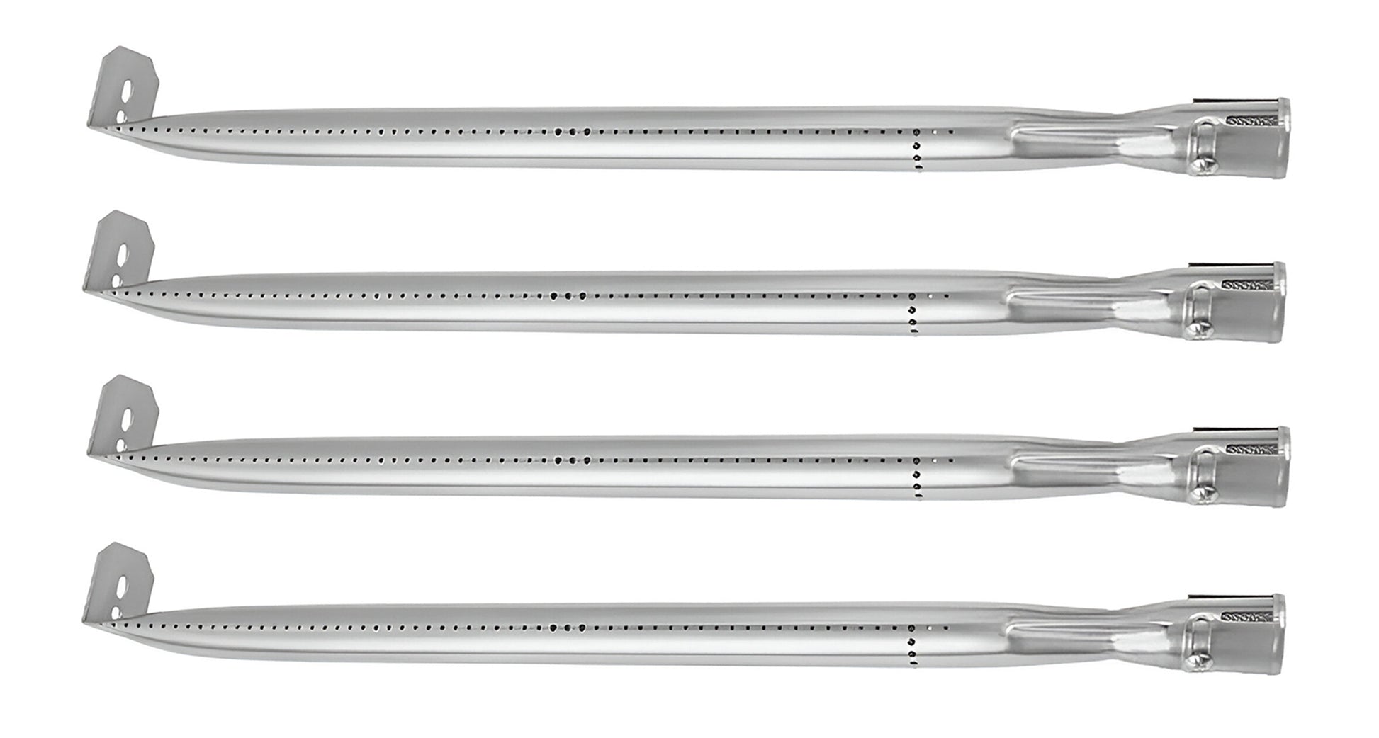 4-pack stainless steel burner tubes replacement for Napoleon LEX, Mirage, and Lifestyle series gas grills.