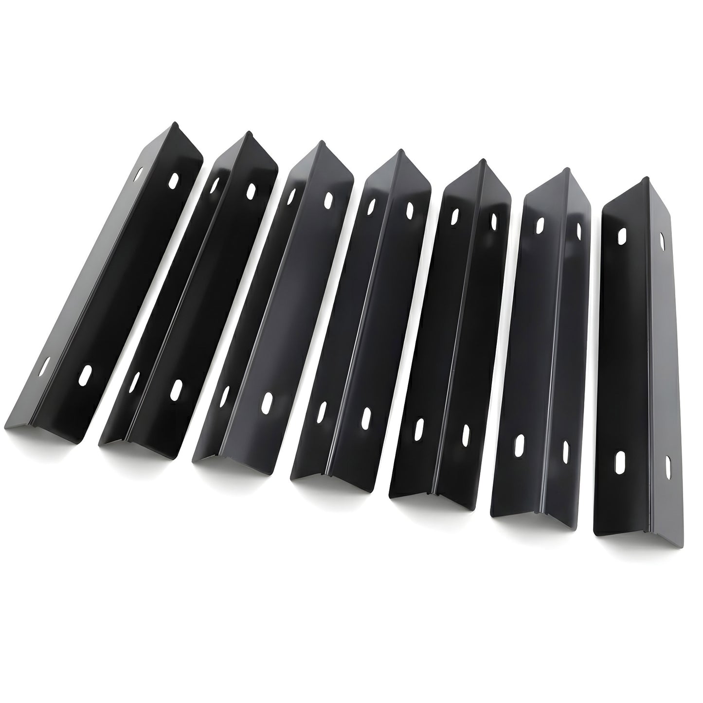 7-pack porcelain-enameled sear plates replacing Napoleon N305-0082 for Prestige 500 & Rogue 525 series gas grills.