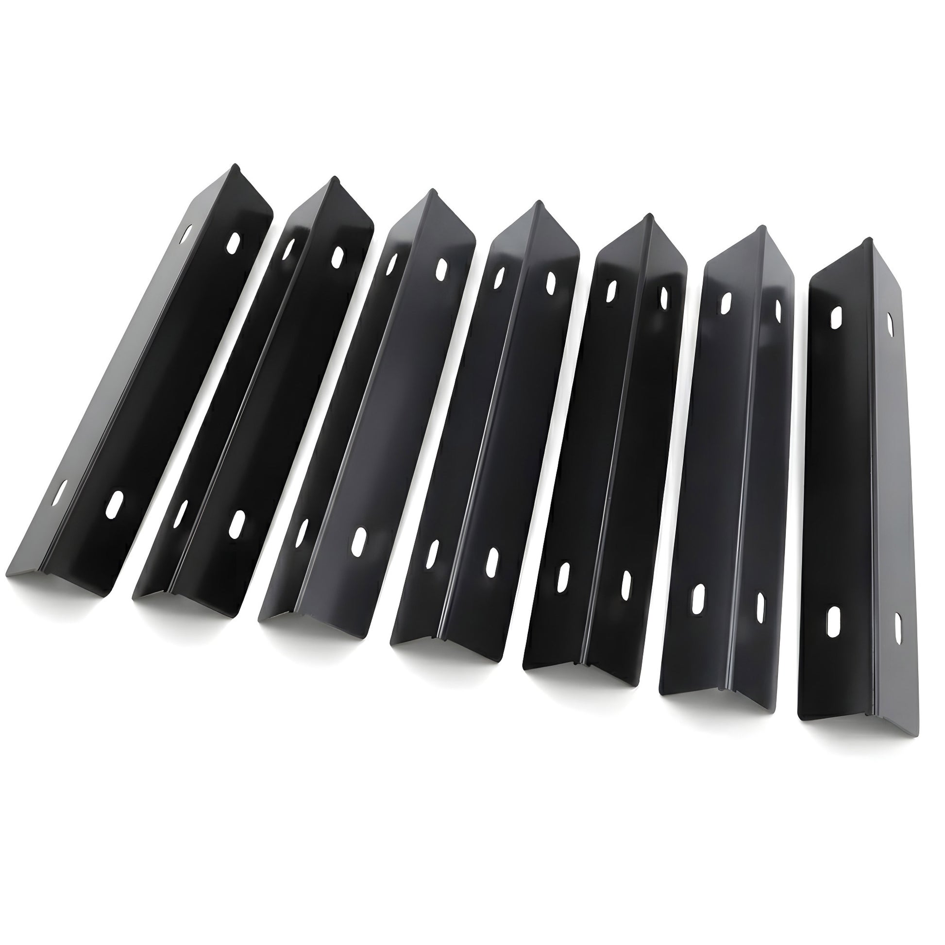 7-pack porcelain-enameled sear plates replacing Napoleon N305-0082 for Prestige 500 & Rogue 525 series gas grills.