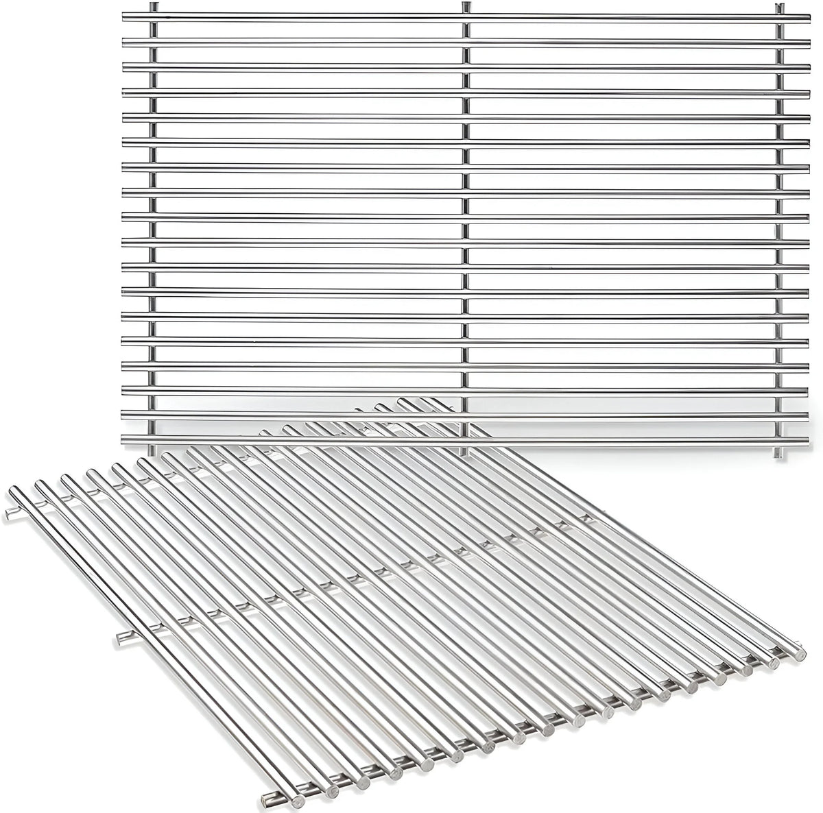 stainless steel grill grates set for Napoleon Prestige 500 & Prestige PRO 500 series gas grills 2-pack.
