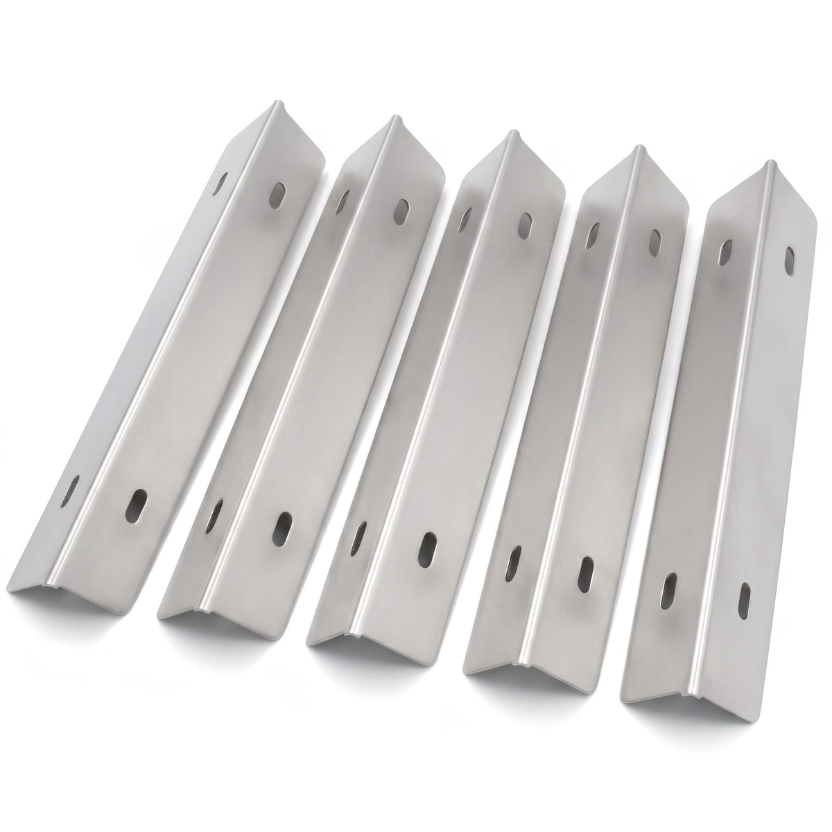 5-pack stainless steel sear plates replacing Napoleon N305-0082 for Rogue 425 series gas grills including XT & SE models.