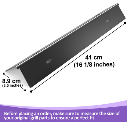 7-Pack Replacement Sear Plates for NAPOLEON Prestige 500 & Rogue 525 Series Grills, Porcelain-Enameled Steel