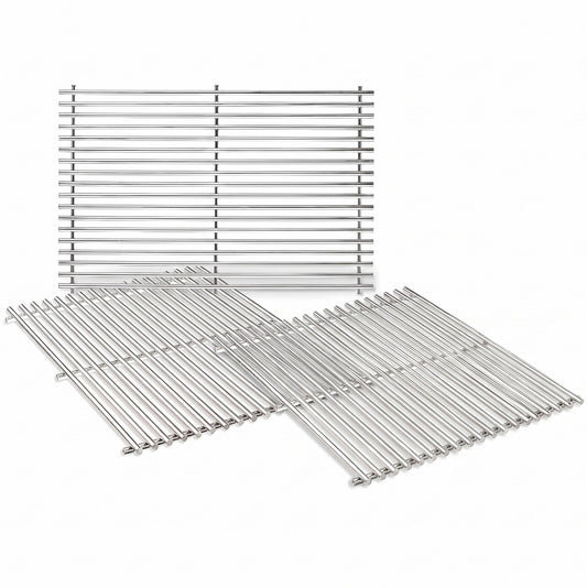 Grill Grates for Weber Genesis II E-610/S-610 and LX E-640/S-640 (2017 & Newer), Replacement for Weber 66096, Stainless Steel