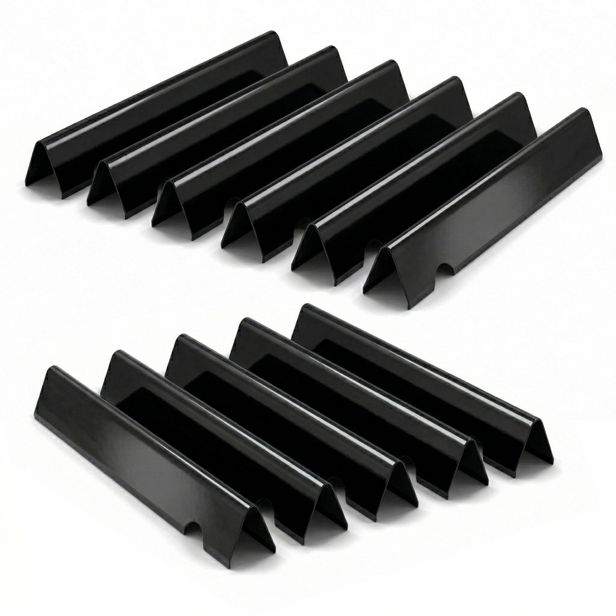 11-pack porcelain flavorizer bars for Weber Genesis II 610 & LX 640 grills, replaces 66796, 66687.