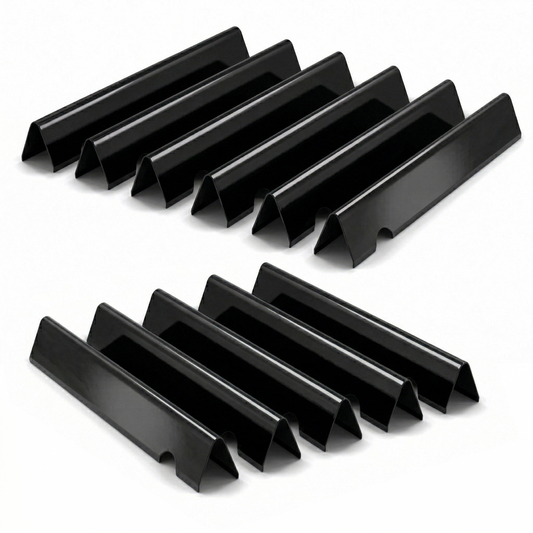 11-pack porcelain flavorizer bars for Weber Genesis II 610 & LX 640 grills, replaces 66796, 66687.