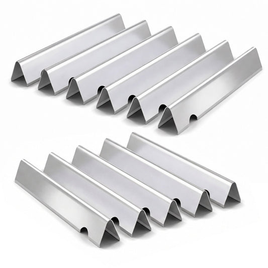 11-pack stainless steel flavorizer bars for Weber Genesis II 610 & LX 640 grills, replaces 66796, 66687.