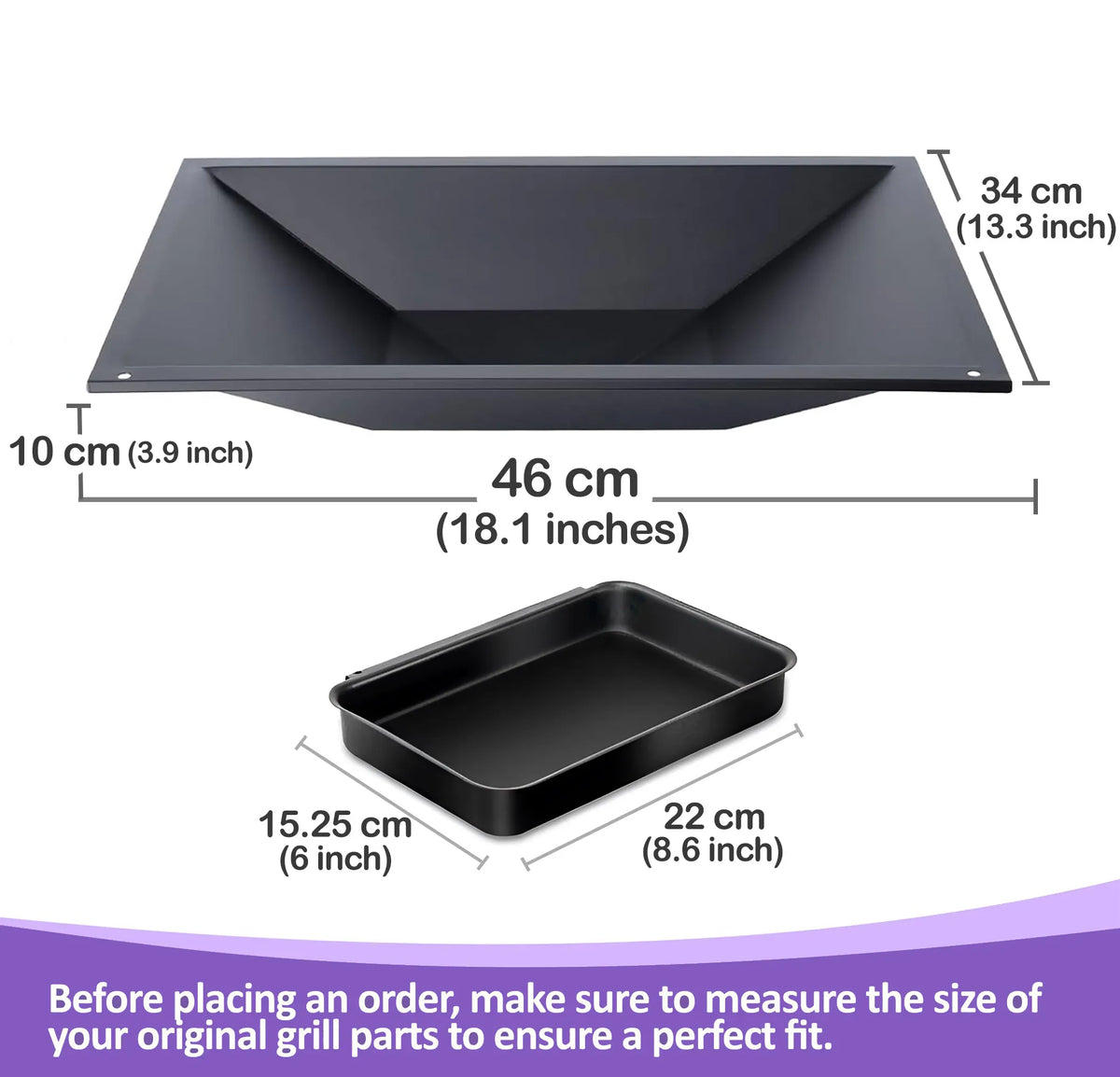 Drip Tray for Weber Genesis II 310 Series Grills | 66036 – Nordic Drip Tray for Weber Genesis II 310 Series Grills | 66036 – Nordic