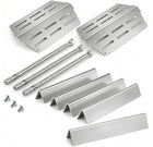 7620 Flavorizer Bars, 7622 Heat Deflectors & 62752 Burners for Weber Genesis 300 series (2011-2016)- Fits E-310/S-320/S-310/E-320 Gas Grills with Front-Controls