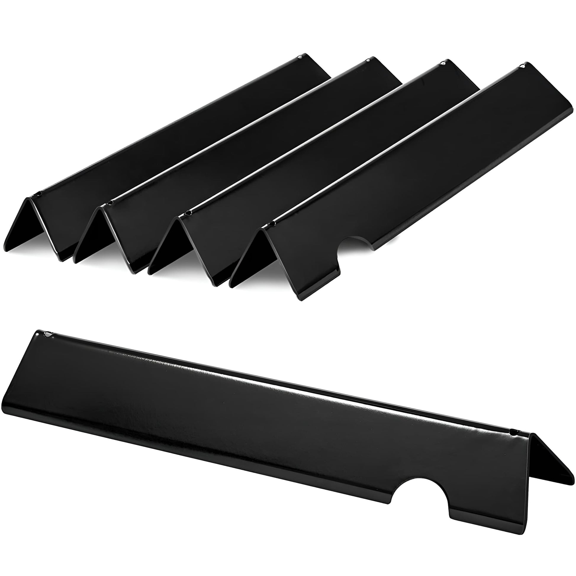 5-pack porccelain flavorizer bars replacing Weber 66032 for Genesis II 300 series gas grills.