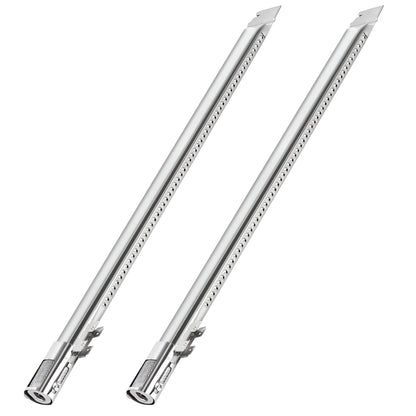 2-pack stainless steel burners replacing Weber 67488 for Genesis II & LX 200 series grills (E-210 S-240).