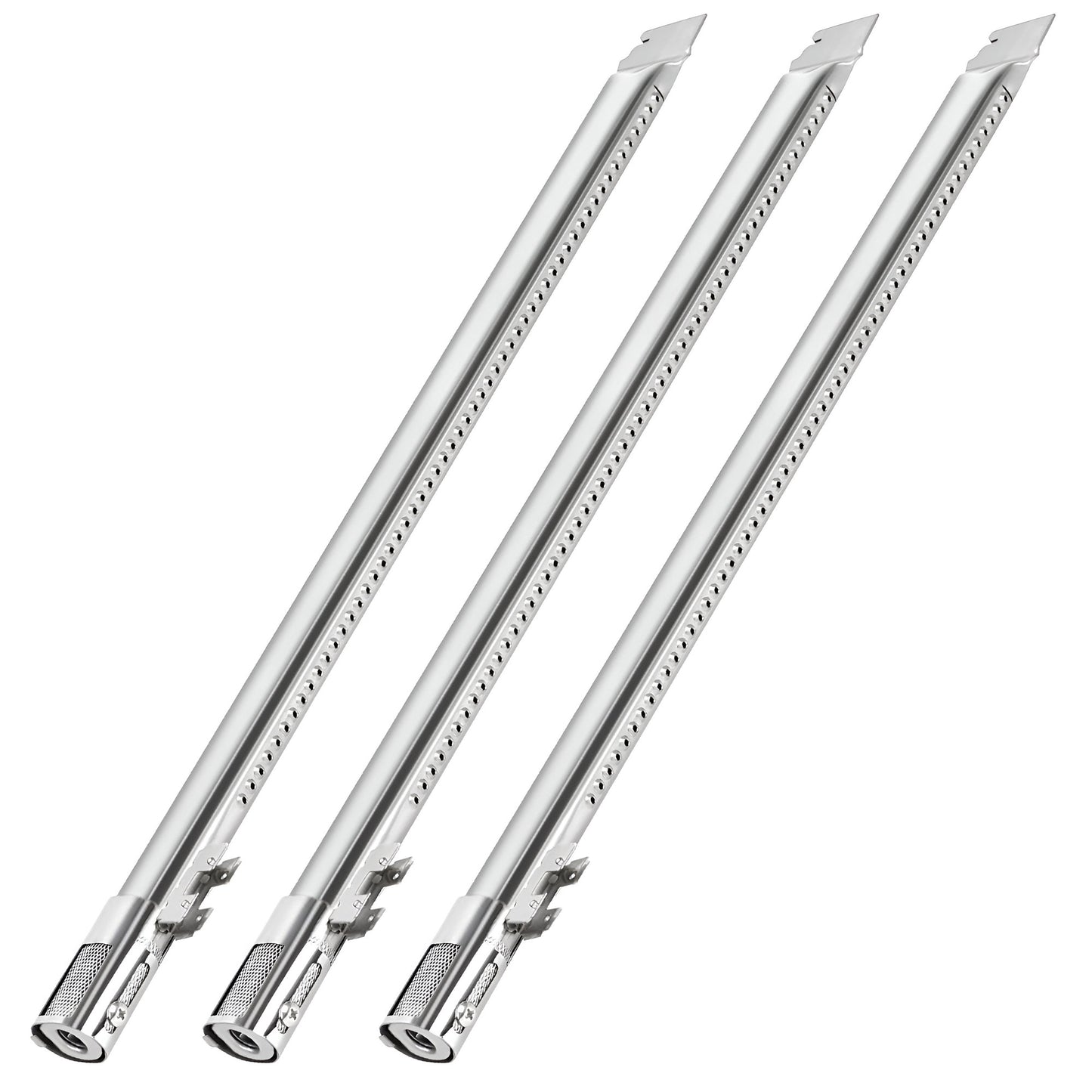 3-pack stainless steel burners replacing Weber 67489 for Genesis II & LX 300 series grills (E-310 S-335).