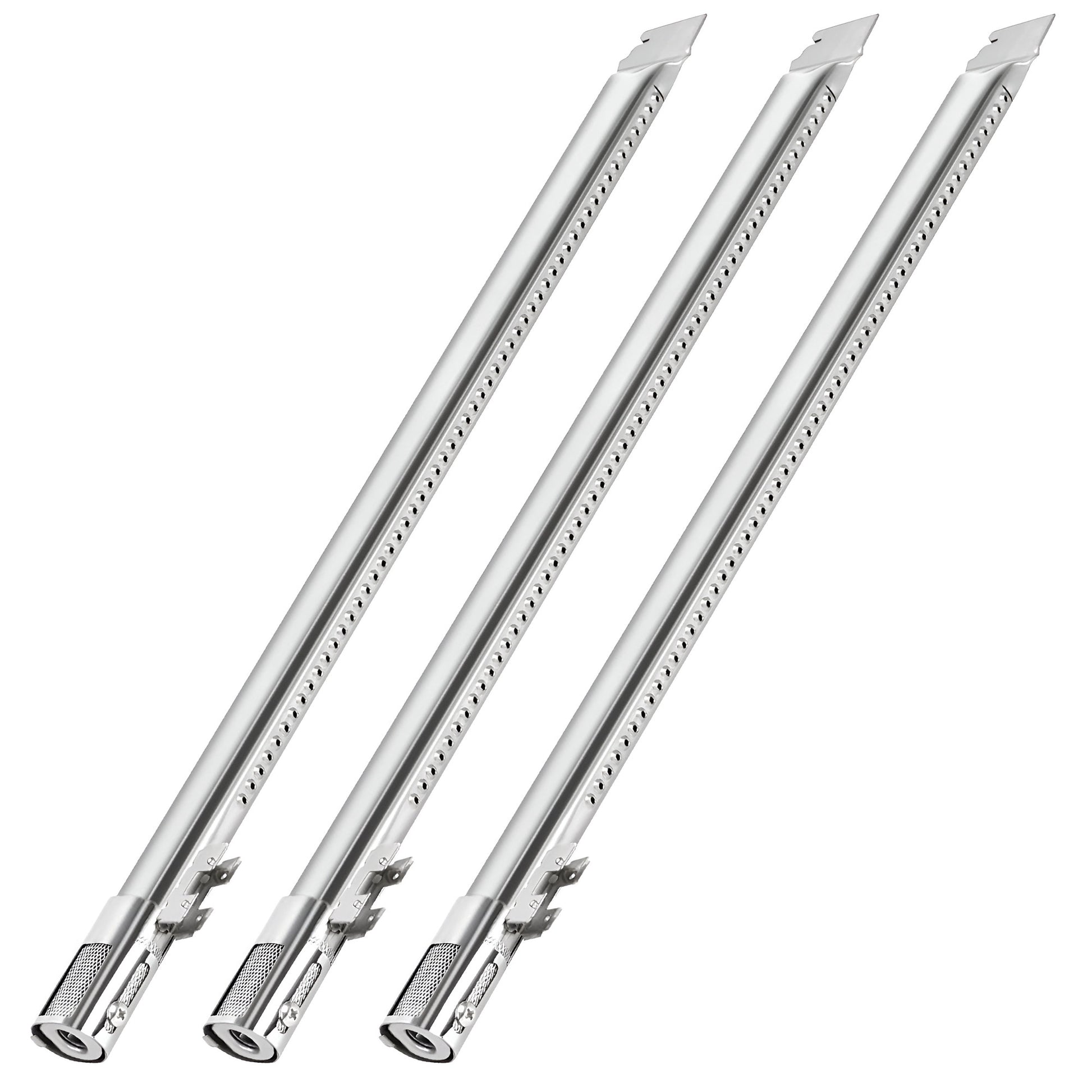 3-pack stainless steel burners replacing Weber 67489 for Genesis II & LX 300 series grills (E-310 S-335).