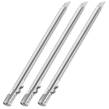 3-pack stainless steel burners replacing Weber 67489 for Genesis II & LX 300 series grills (E-310 S-335).