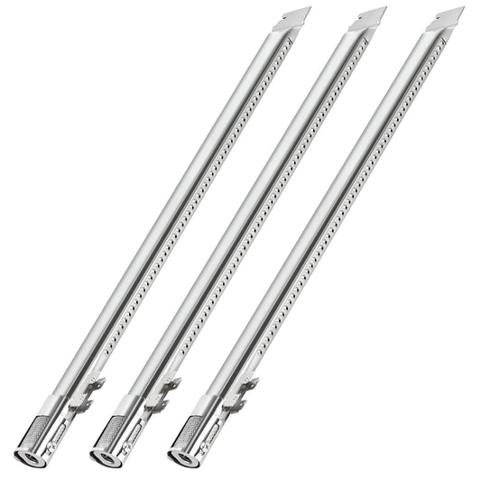 3-pack stainless steel burners replacing Weber 67489 for Genesis II & LX 300 series grills (E-310 S-335).