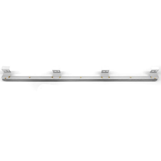 Replacement stainless steel crossover channel tube replacing Weber 66168 for Genesis II 400 4-burner grills.