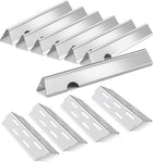 Flavorizer Bars and Heat Deflector Set for Weber Genesis II 400/ LX 400 Series - Genesis II 410/415/435/440 Grill Parts, Stainless Steel