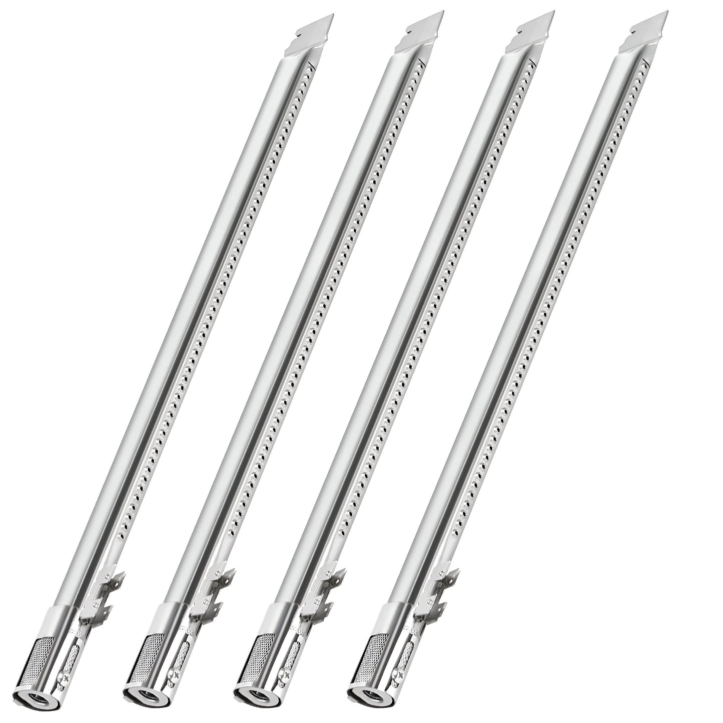 4-pack stainless steel burners replacing Weber 67490 for Genesis II & LX 400 series grills (E-410 S-440).