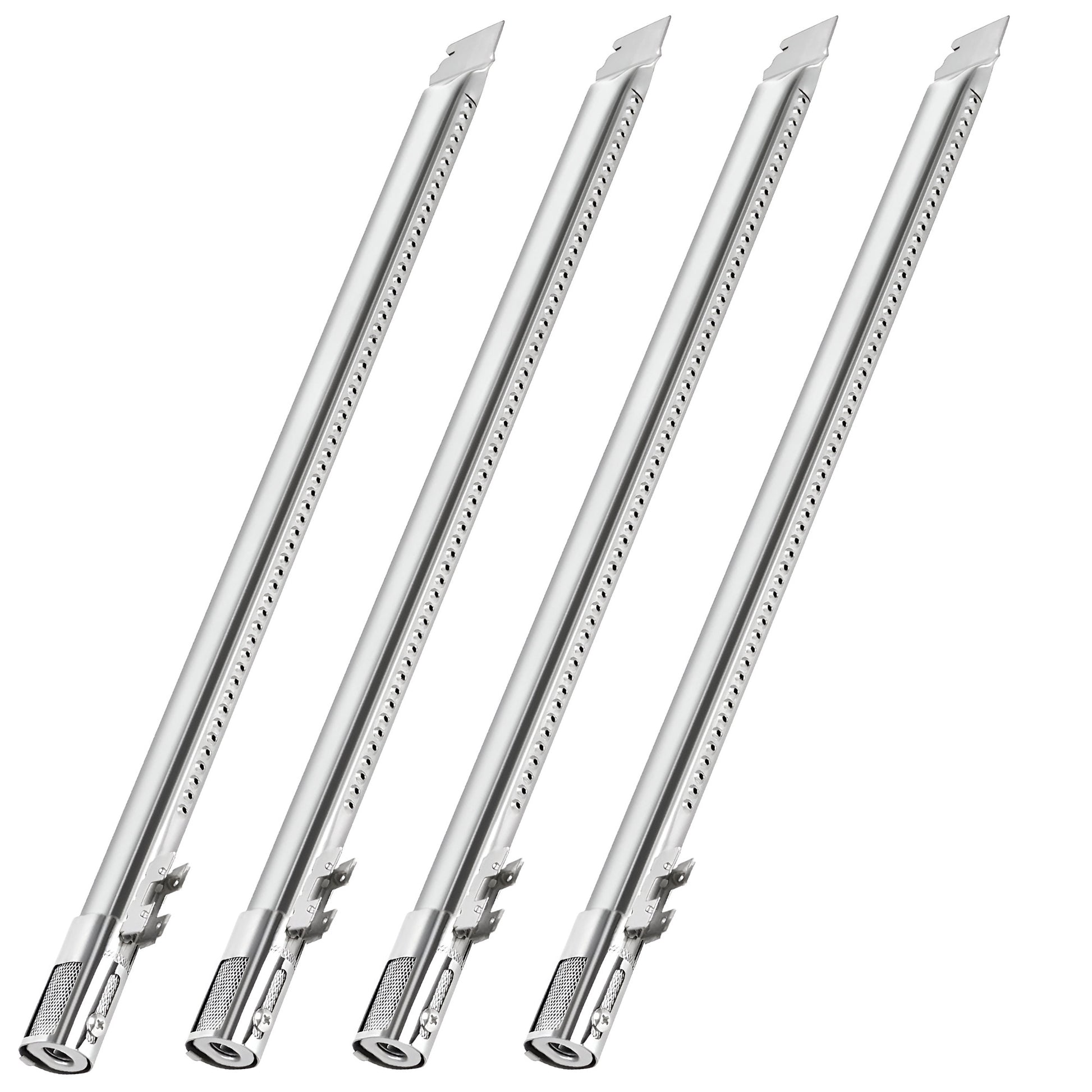 4-pack stainless steel burners replacing Weber 67490 for Genesis II & LX 400 series grills (E-410 S-440).