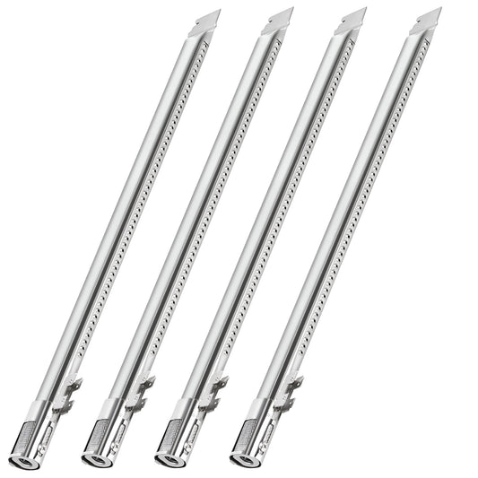 4-pack stainless steel burners replacing Weber 67490 for Genesis II & LX 400 series grills (E-410 S-440).