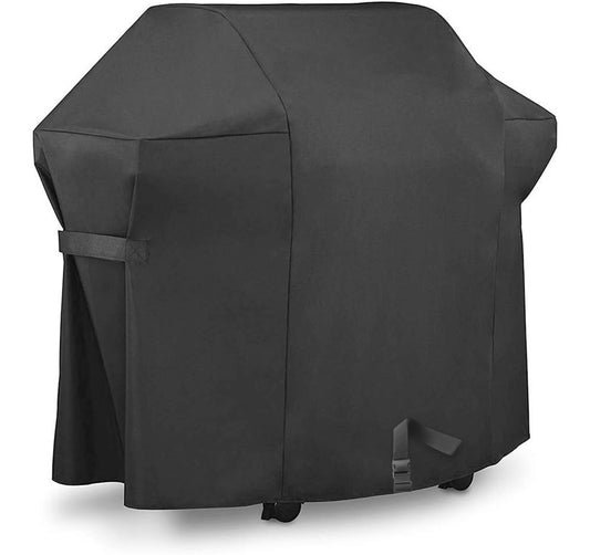 Heavy-duty 600D waterproof BBQ grill cover replacing Weber Spirit 200/300 & Genesis gas grills.