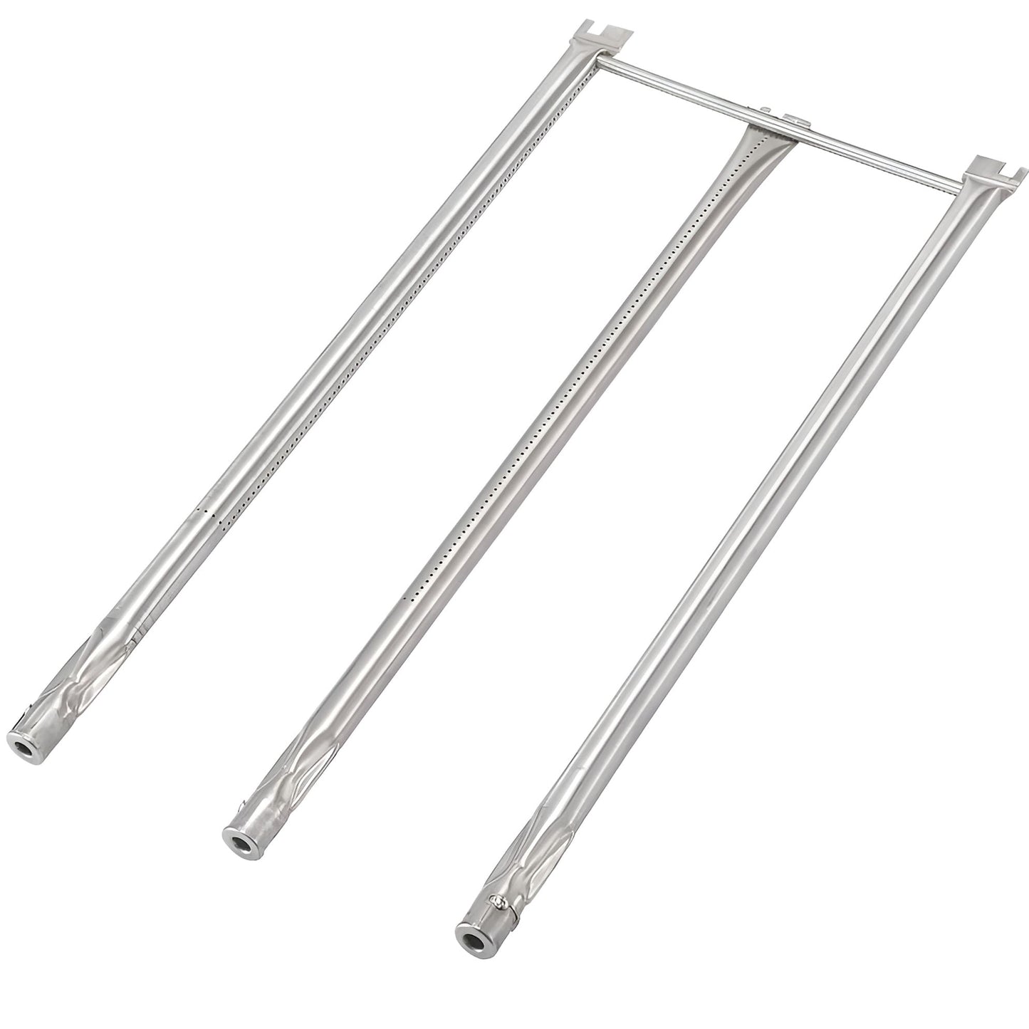3-pack burner tubes set replacing Weber 7508 for Spirit 300 & Genesis gas grills.
