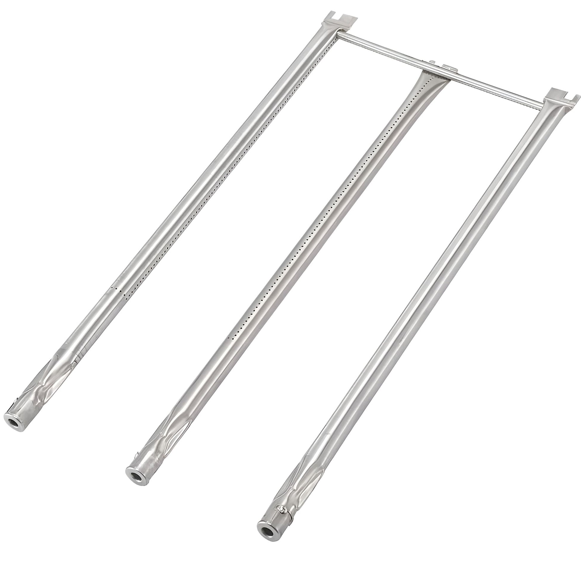 3-pack burner tubes set replacing Weber 7508 for Spirit 300 & Genesis gas grills.