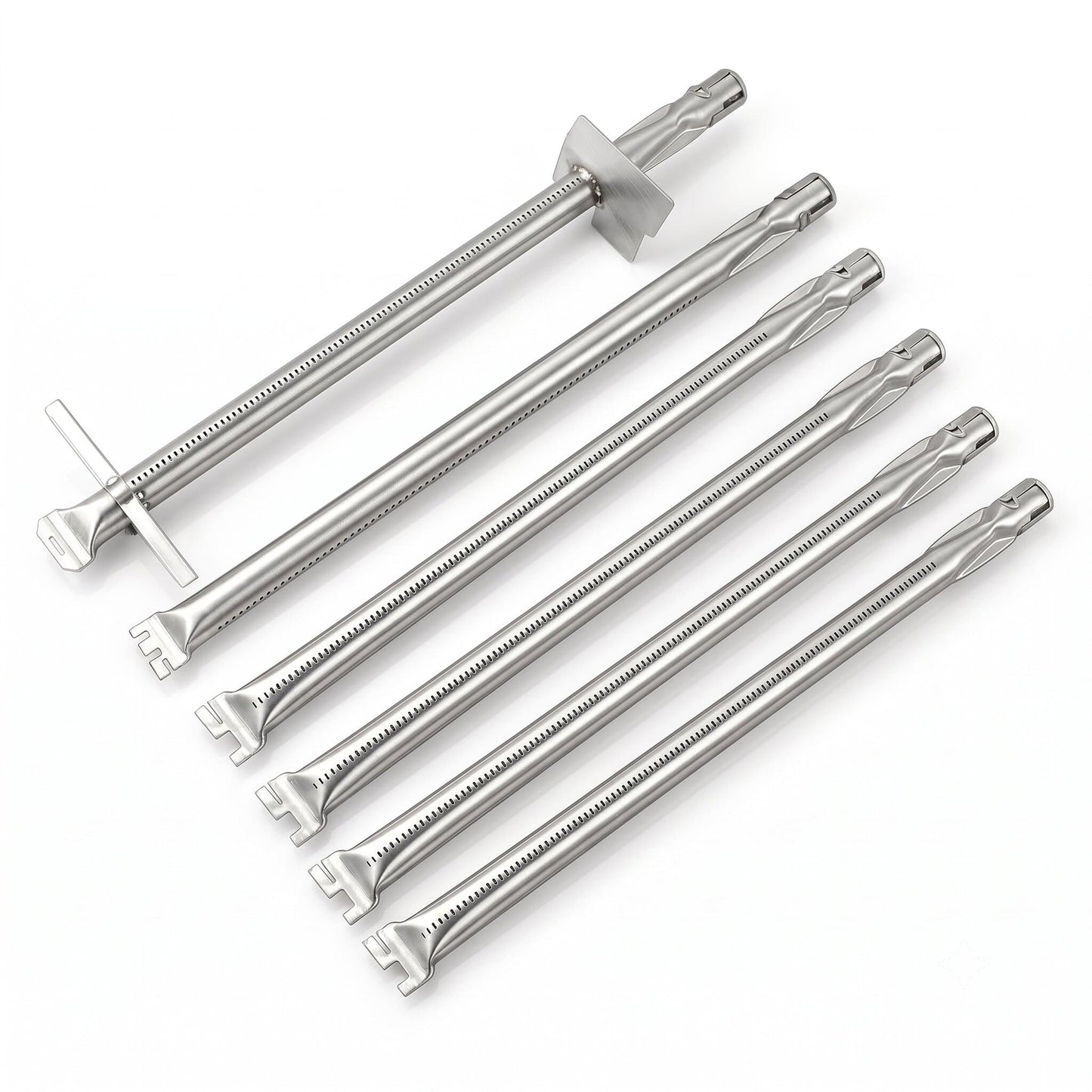 Stainless steel burner set replacing Weber 67557 & 67558 for Summit 400 series grills including E/S 470 & 460.