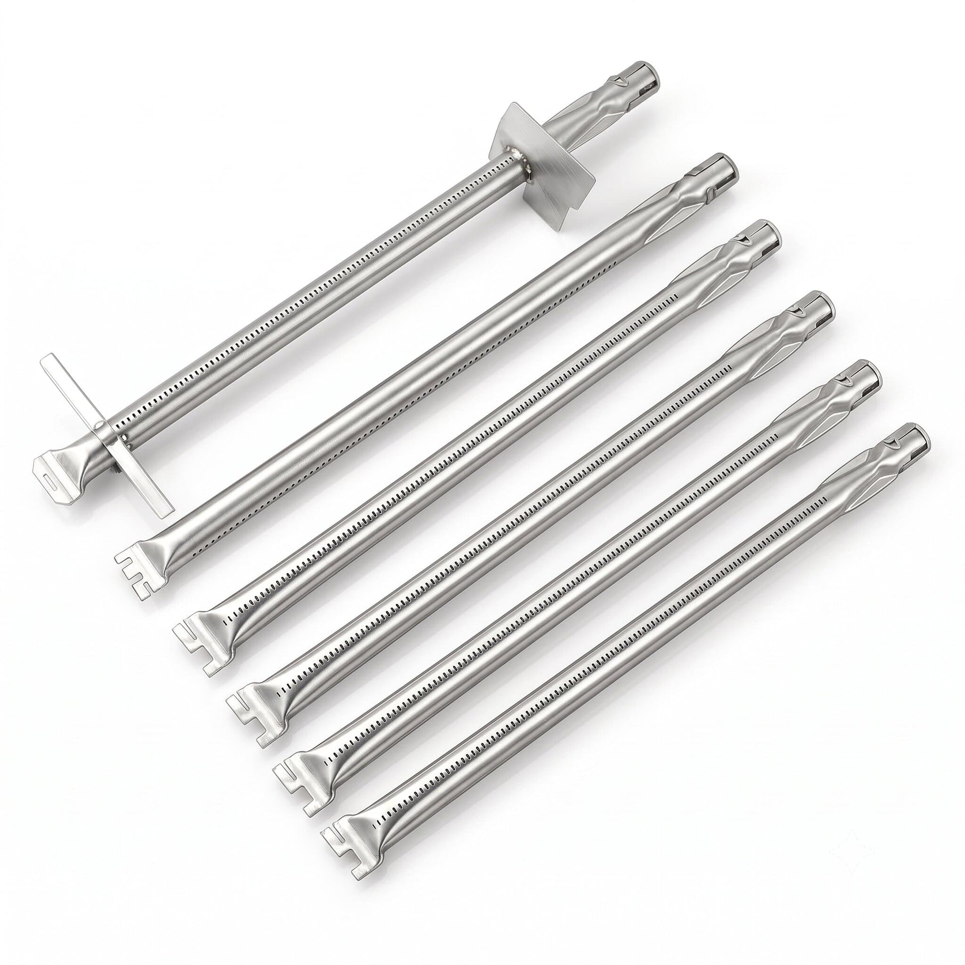 Stainless steel burner set replacing Weber 67557 & 67558 for Summit 400 series grills including E/S 470 & 460.